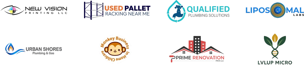 A collection of various company logos