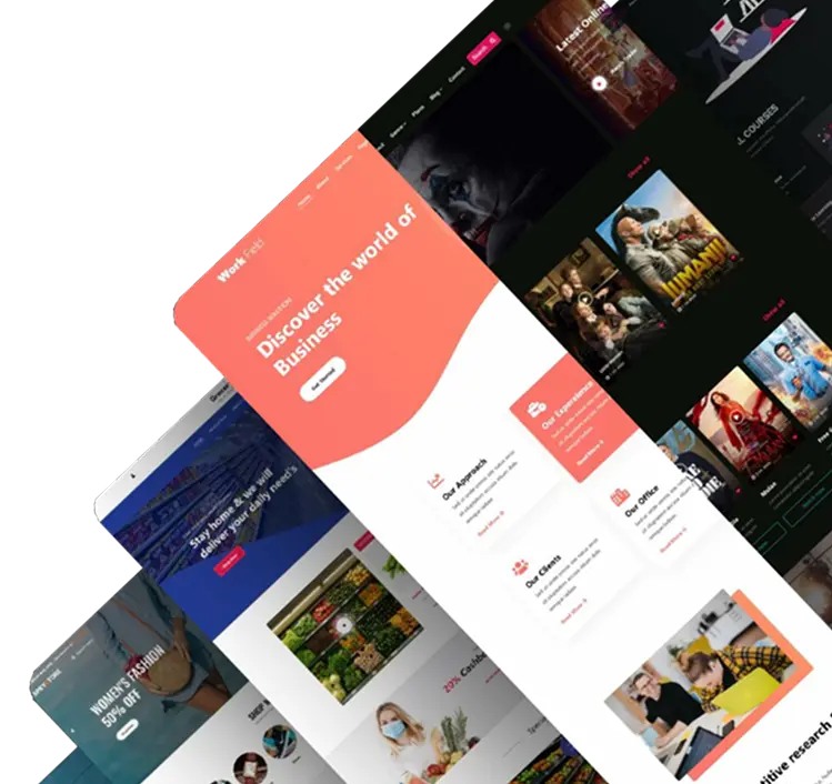 Display of popular WordPress themes