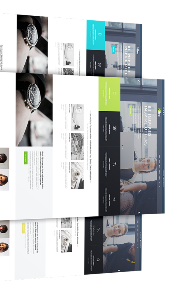 A WordPress theme tailored for business websites,