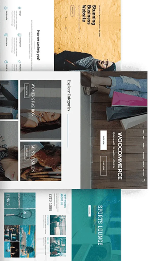 A collection of top WordPress themes designed