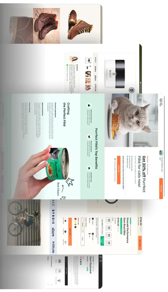 A hand grips a can of cat food,