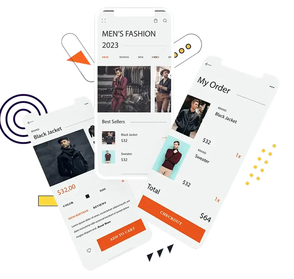 A smartphone showcasing the app store